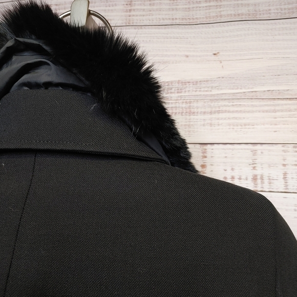 THEORY Joanah Down Fur Trim Jacket S - Picture 9 of 15